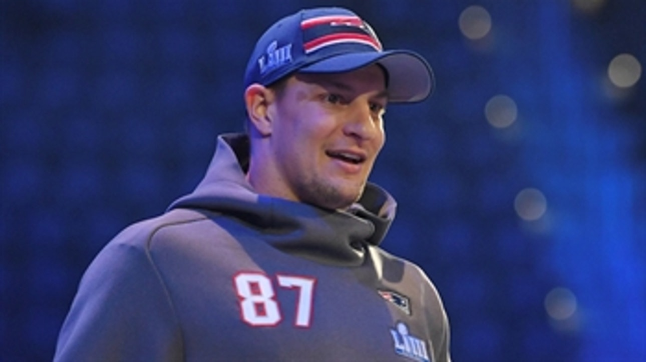 Shannon Sharpe thinks Rob Gronkowski will play his last game with the Patriots this Sunday