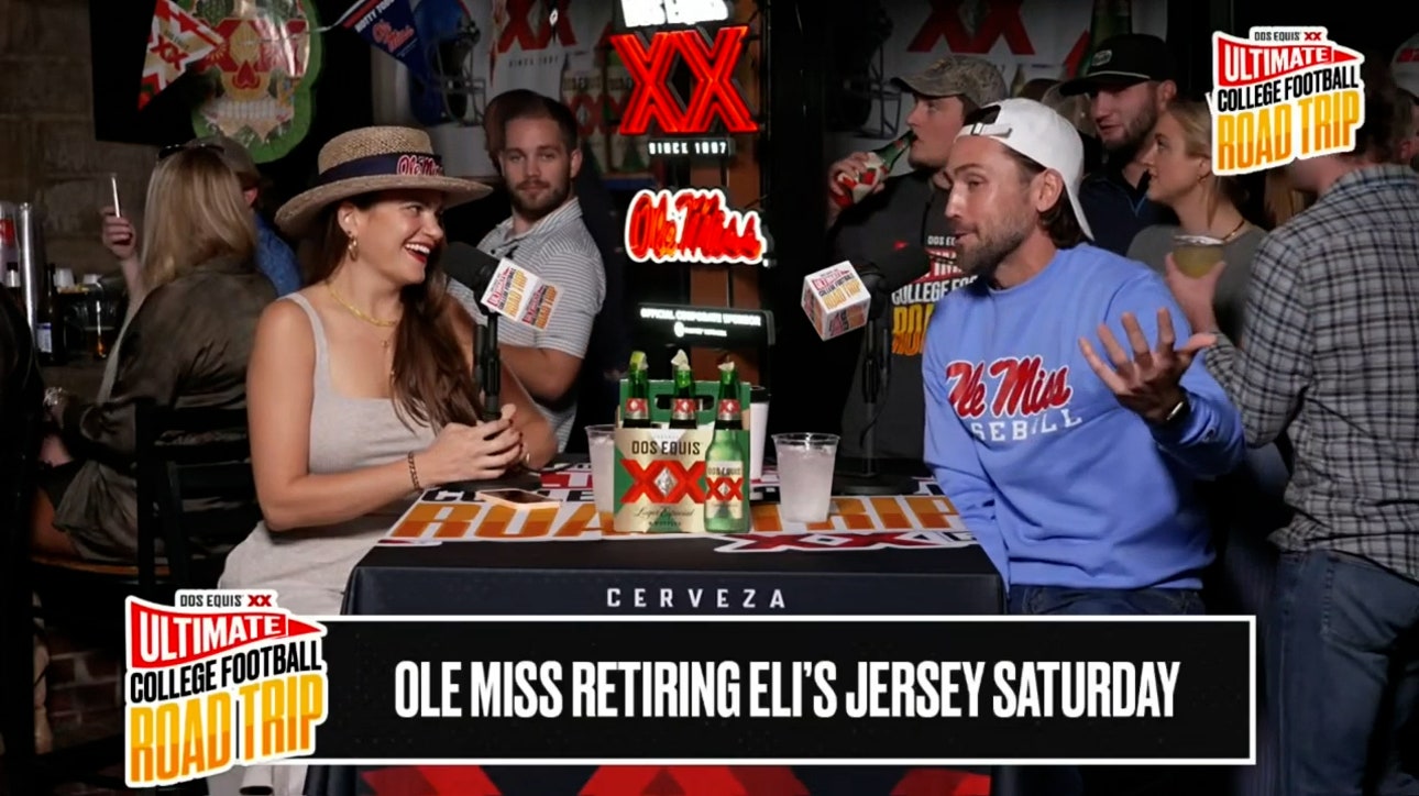 Charlotte Wilder and Mark Titus reflect on Ole Miss retiring Eli Manning's jersey ' Ultimate College Football Road Trip