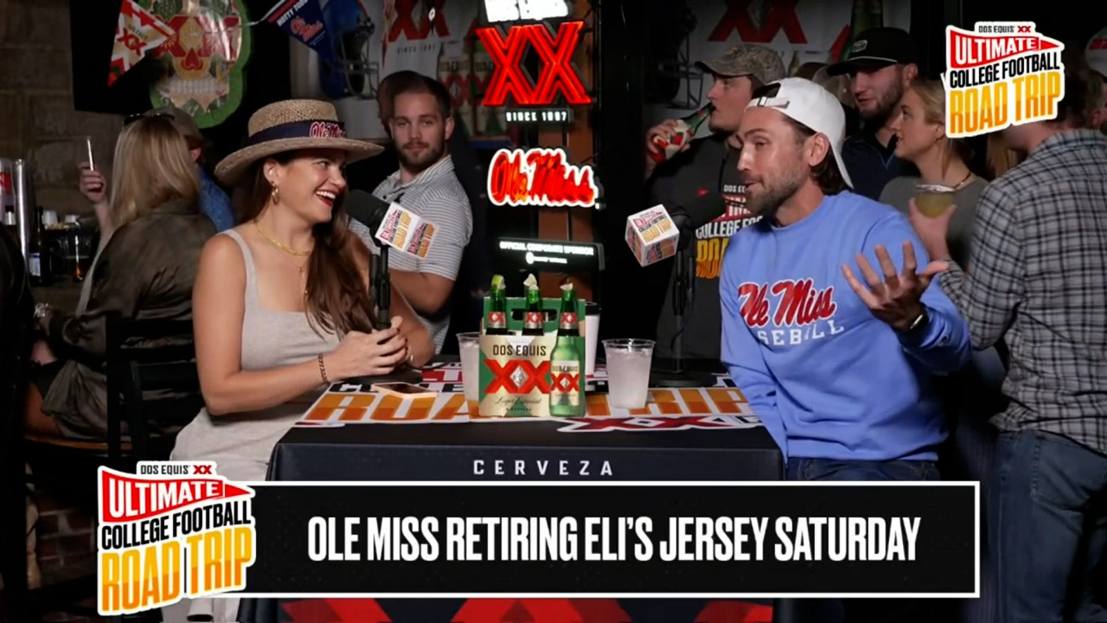 Charlotte Wilder and Mark Titus reflect on Ole Miss retiring Eli Manning's jersey — Ultimate College Football Road Trip