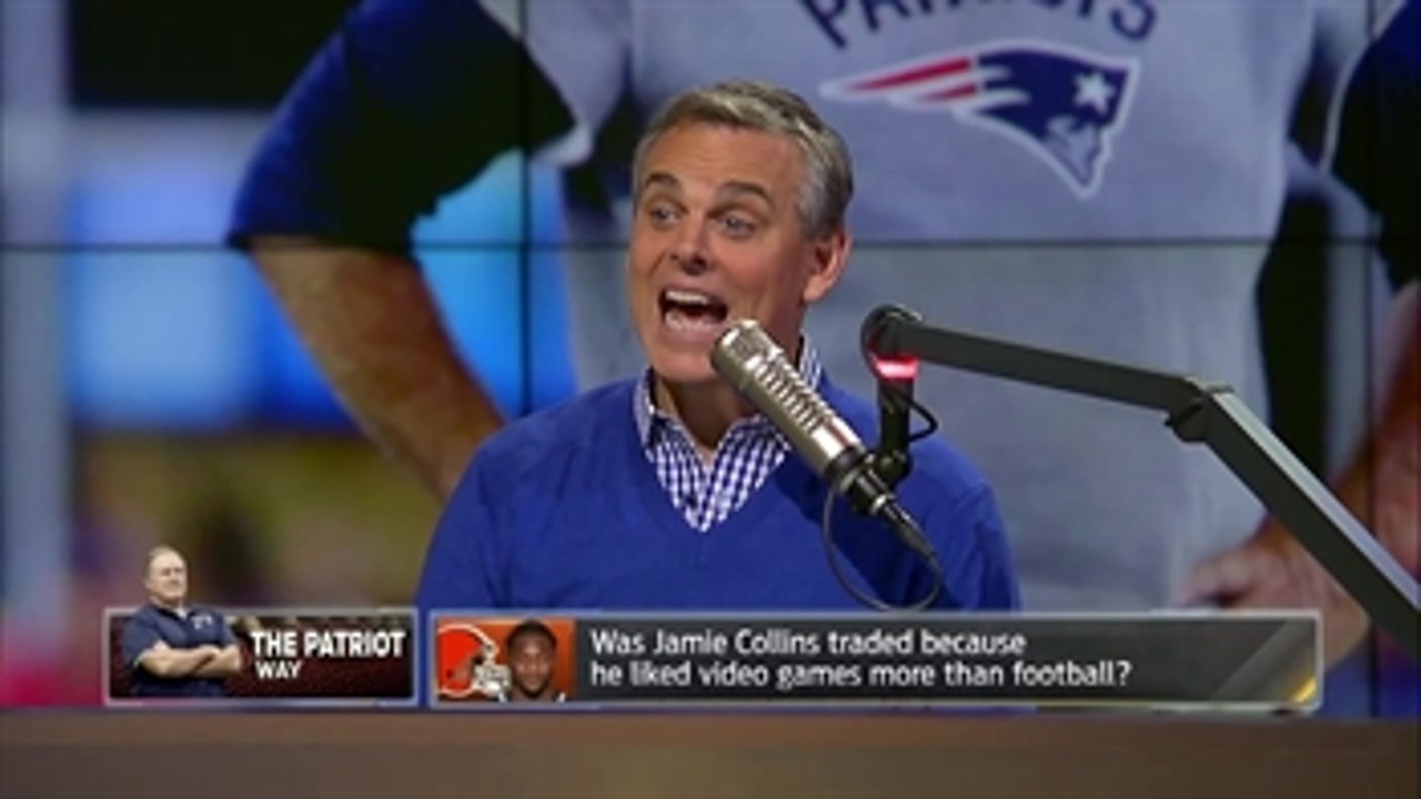 Jamie Collins traded to Browns because of video games? Colin weighs in | THE HERD