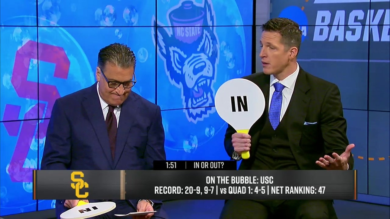 NCAA tournament bubble: Steve Lavin, Casey Jacobsen break down who's in and out