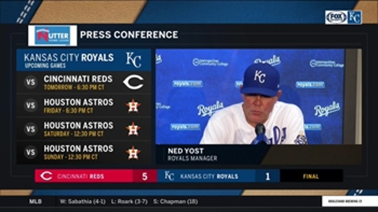Ned Yost: Ian Kennedy 'had everything going' against Reds