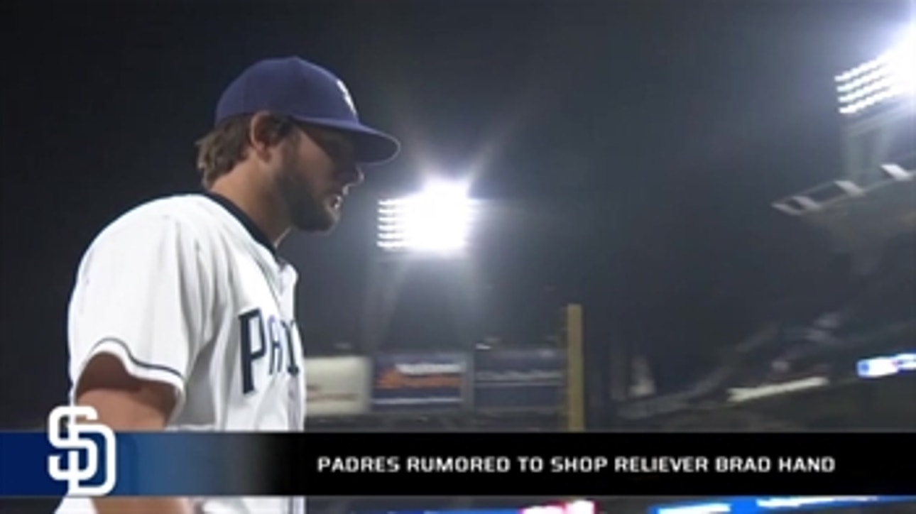 Are the Padres going to deal All-Star Brad Hand?