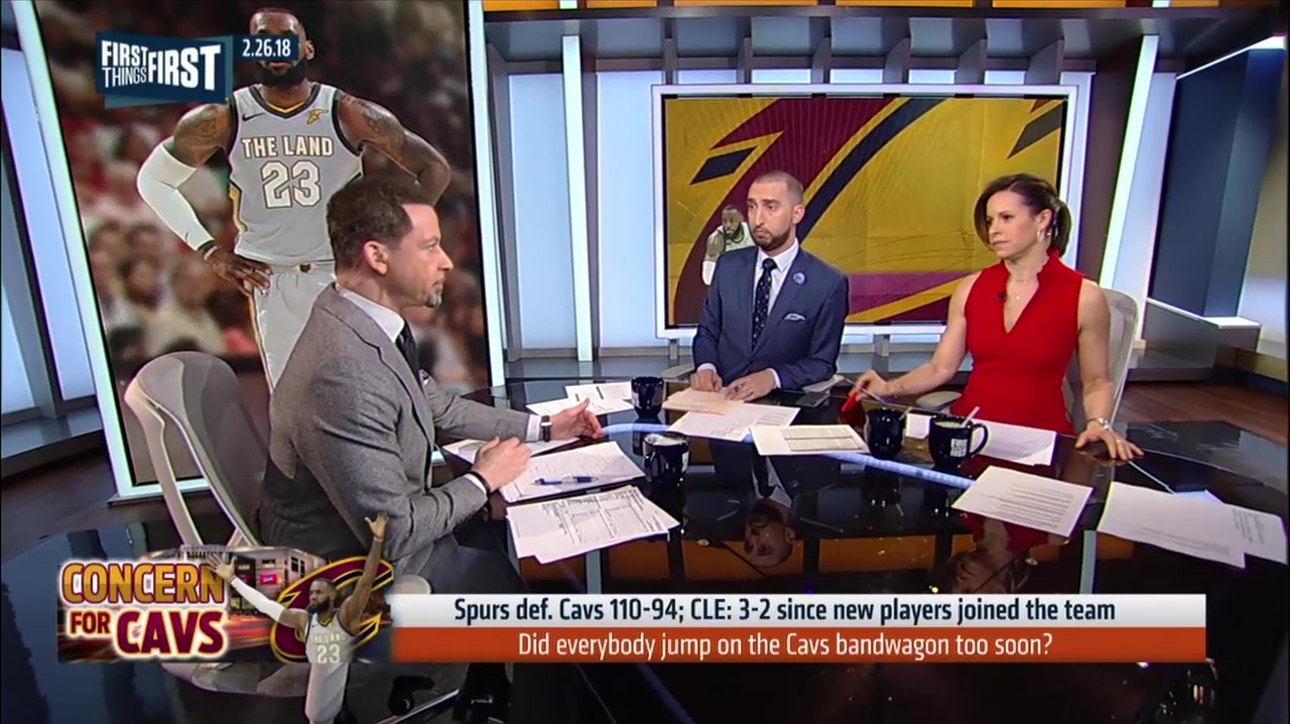 Chris Broussard on LeBron's Cavs losing to the Spurs, 110-94 ' FIRST THINGS FIRST