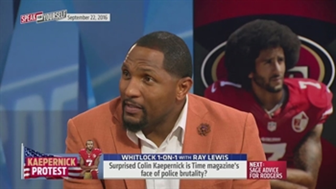 Whitlock 1-on-1: Ray Lewis wouldn't make Colin Kaepernick the face of police brutality