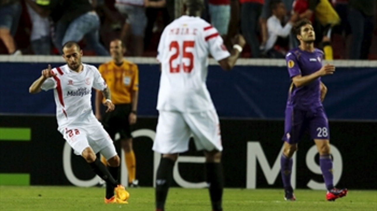 Vidal bags brace to extend Sevilla lead