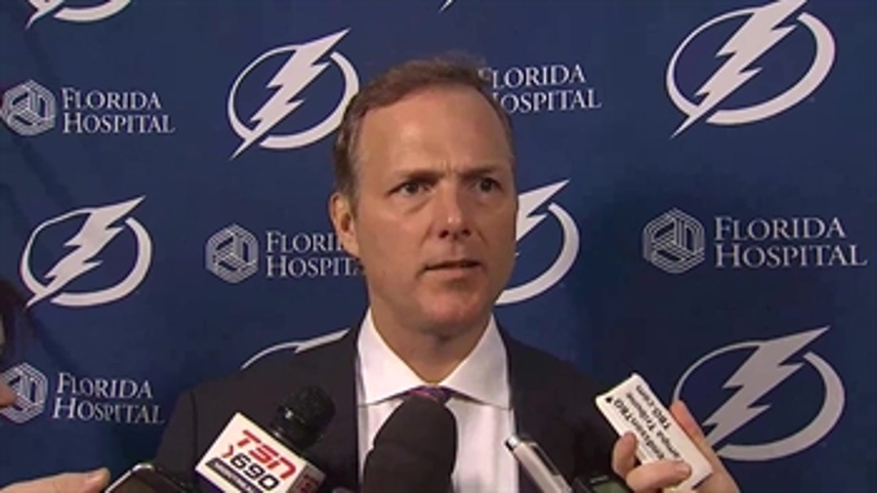 Jon Cooper: 'The net was a little smaller for us'