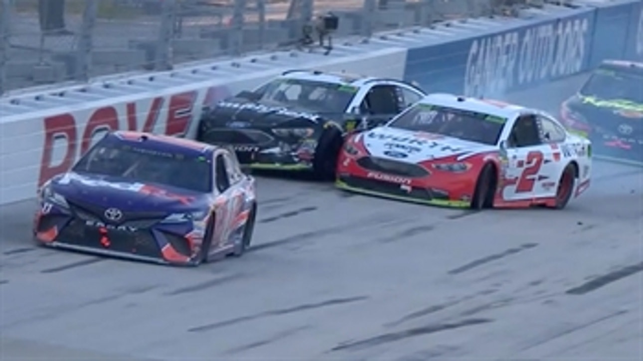 Next Level: Breaking down the wreck that took out Aric Almirola & Brad Keselowski late at Dover