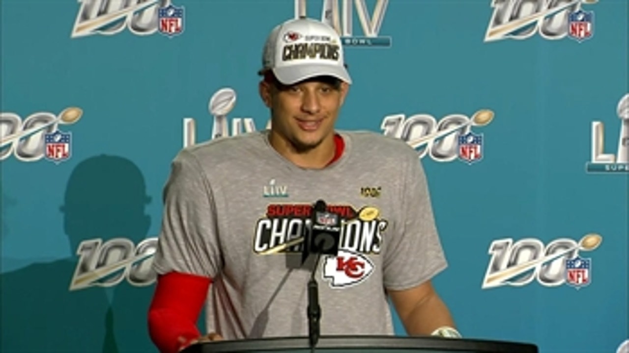Patrick Mahomes: 'The guys believed in me' ' FULL PRESS CONFERENCE