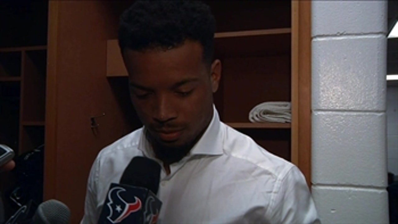 Texans WR Shorts on beating former team