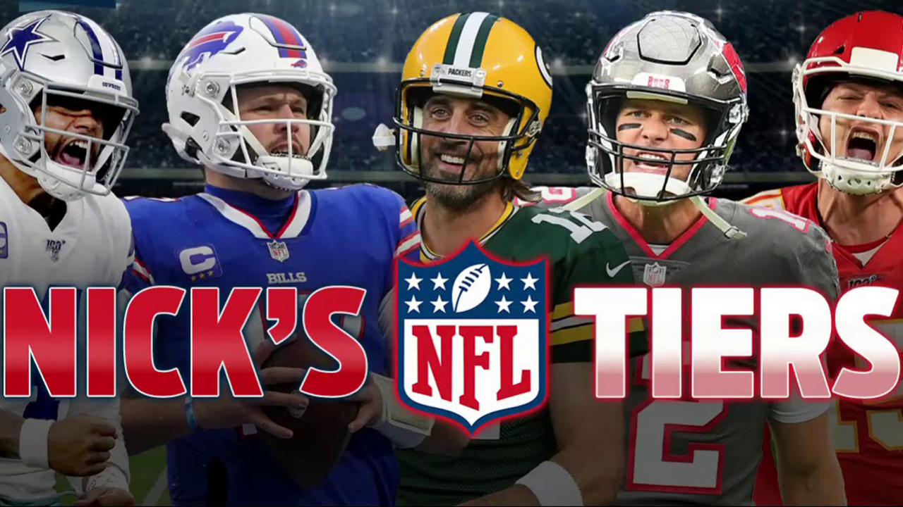 Nick Wright reveals his NFL Tiers heading into Wild Card Weekend I FIRST THINGS FIRST