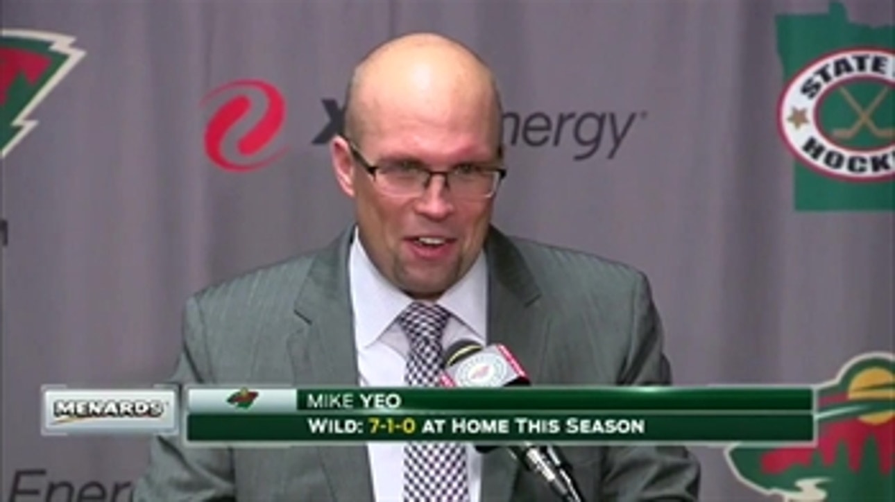 Wild's Yeo: win over Jets a 'great sign'