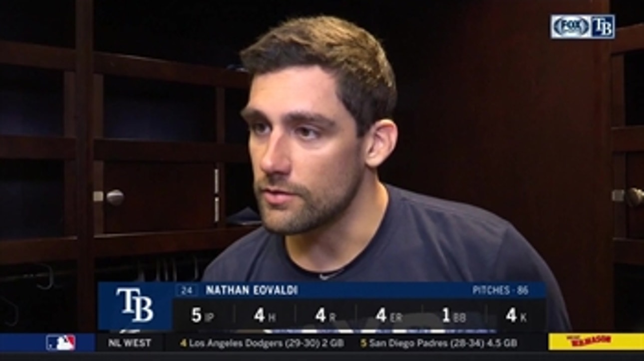 Nathan Eovaldi breaks down his start against the Nationals