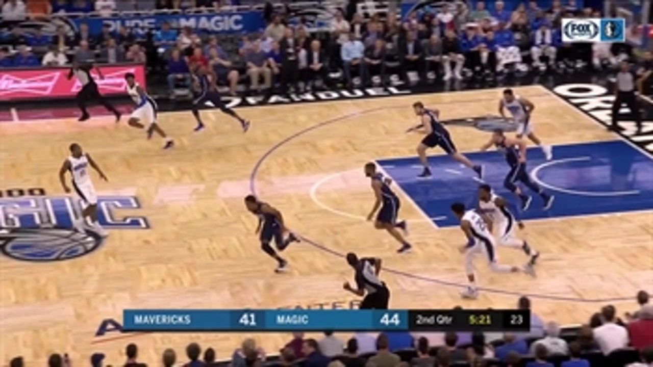 WATCH: Fancy Pass by Yogi Ferrell to Maxi Kleber with the finish