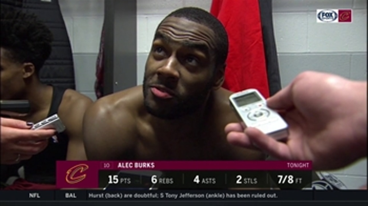 Alec Burks: Debut was rough, but first step to getting acclimated with Cavs