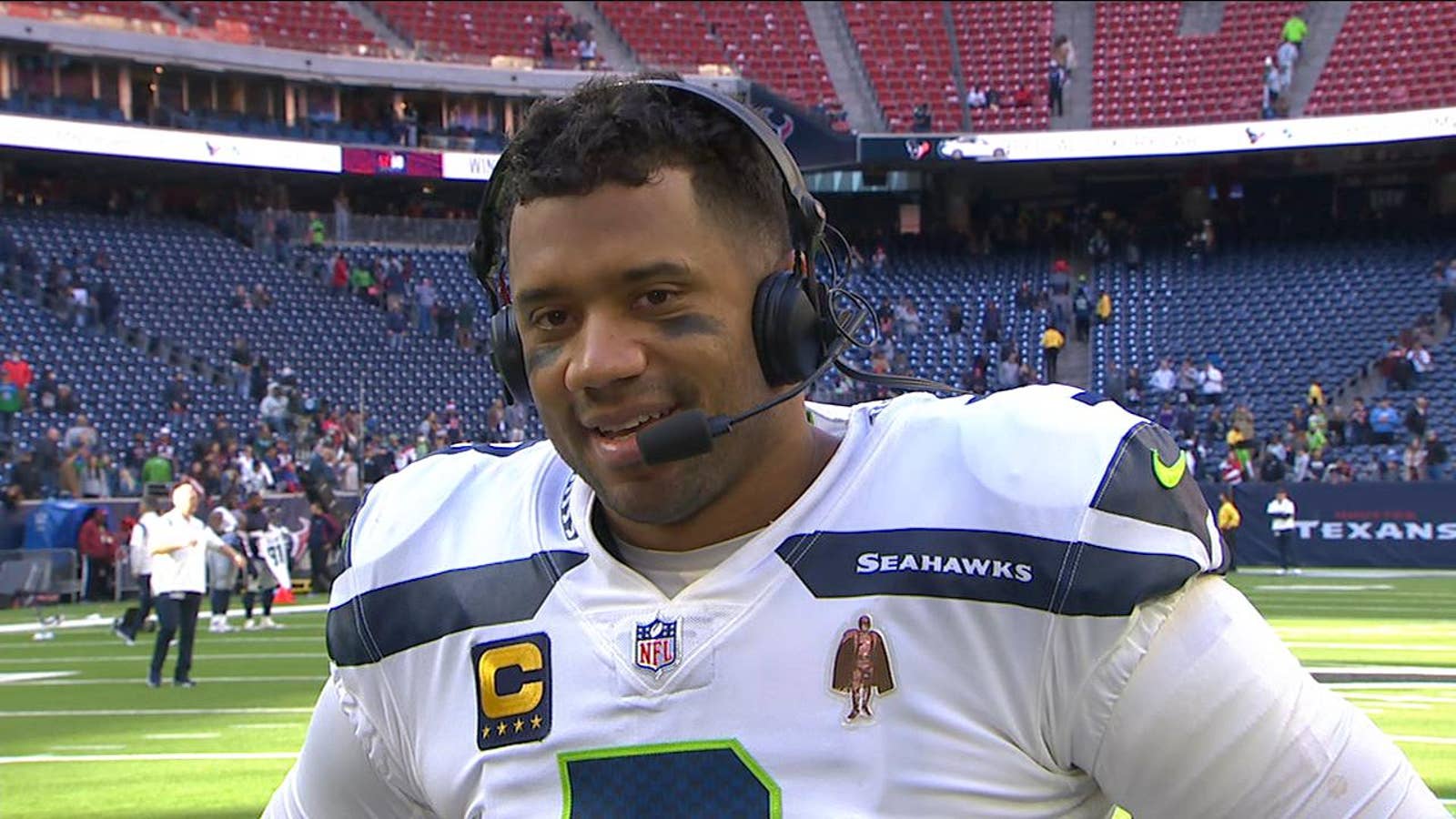 'It's not over yet' — Russell Wilson after Seahawks' 33-13 win over Texans