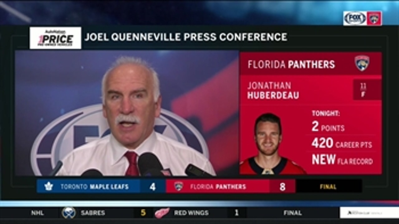 Coach Q on Panthers' win: 'We had a lot of purpose behind our game'