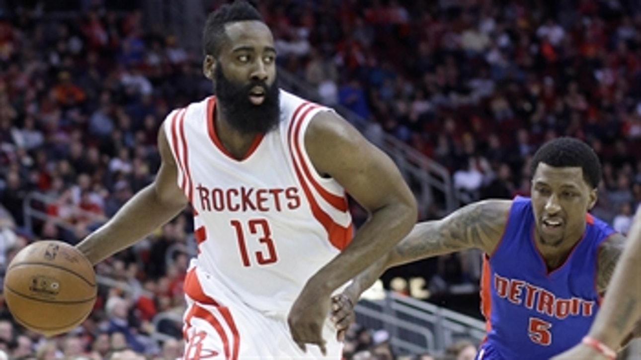 Pistons can't manage Harden, Rockets
