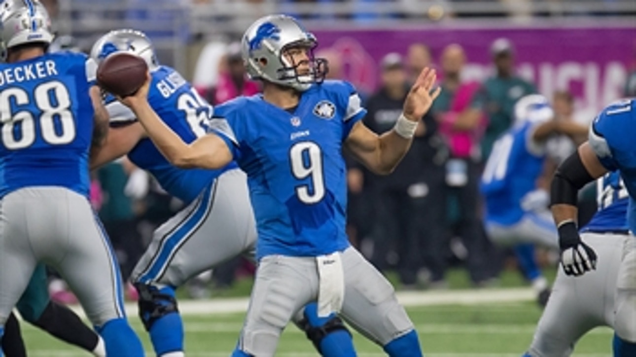 The direct effect of Matthew Stafford playing so great lately?