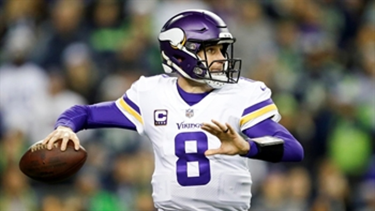 Marcellus Wiley thinks Kirk Cousins is having a great year despite the Vikings' poor record