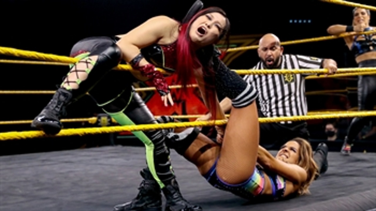 NXT Women’s Champion Io Shirai & Rhea Ripley vs. Dakota Kai & Raquel González: WWE NXT, Aug. 26, 2020