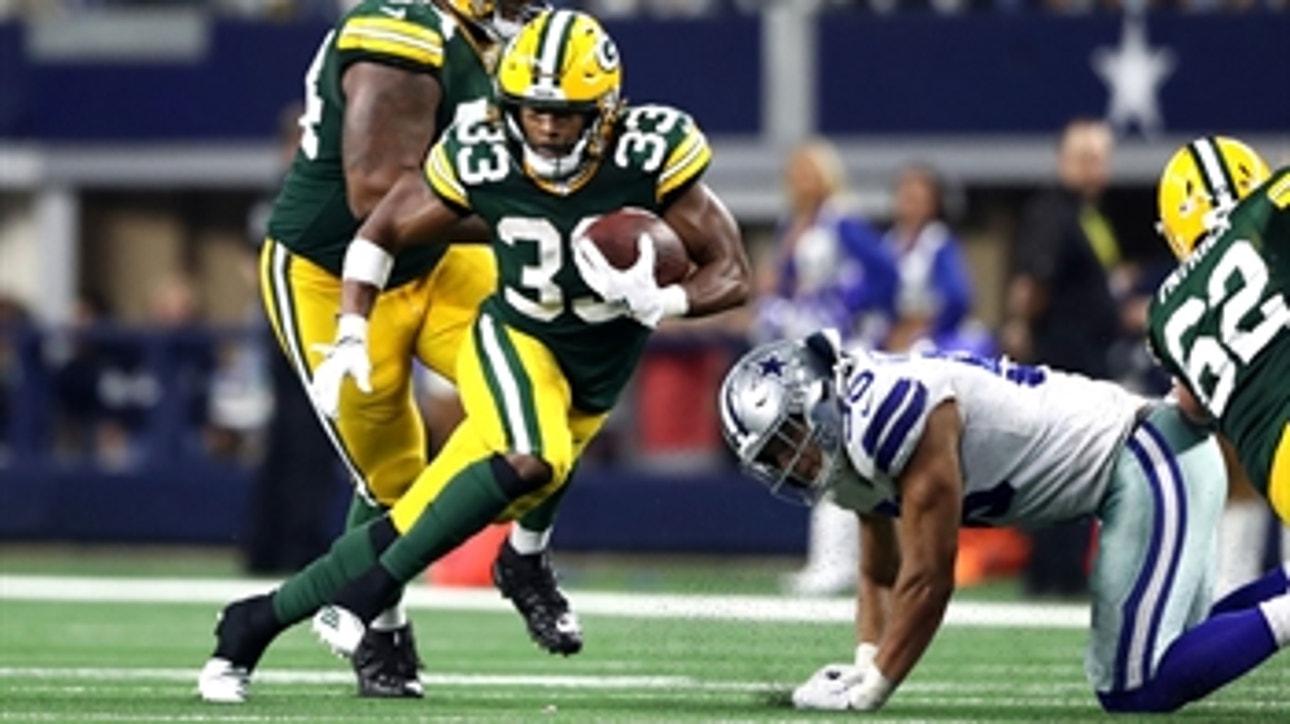 RB Aaron Jones cuts through Cowboys' defense to give Green Bay 34-24 win over the Cowboys