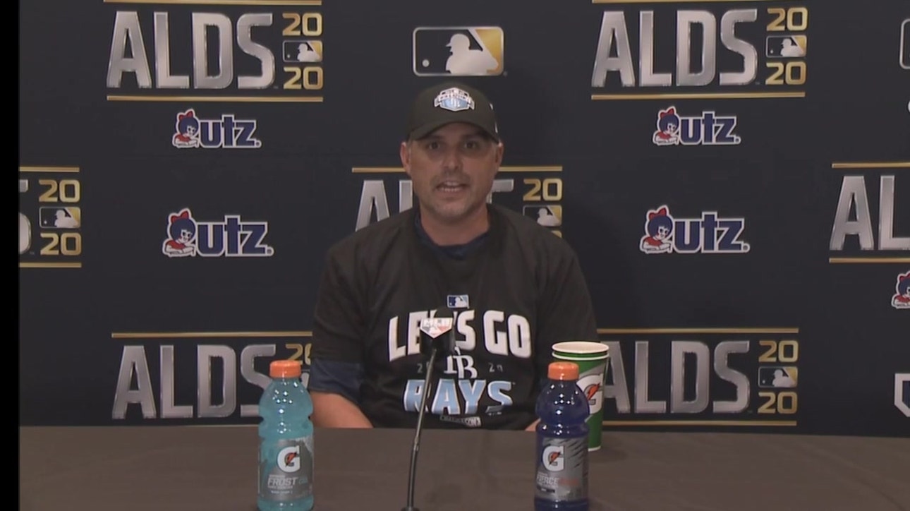Kevin Cash talks Mike Brosseau's go-ahead home run after Rays 2-1 Game 5 win over Yankees