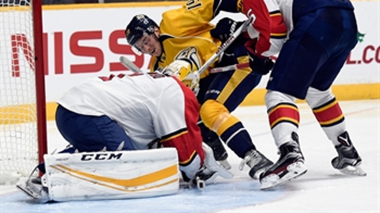 Two early goals sink Preds in loss to Panthers