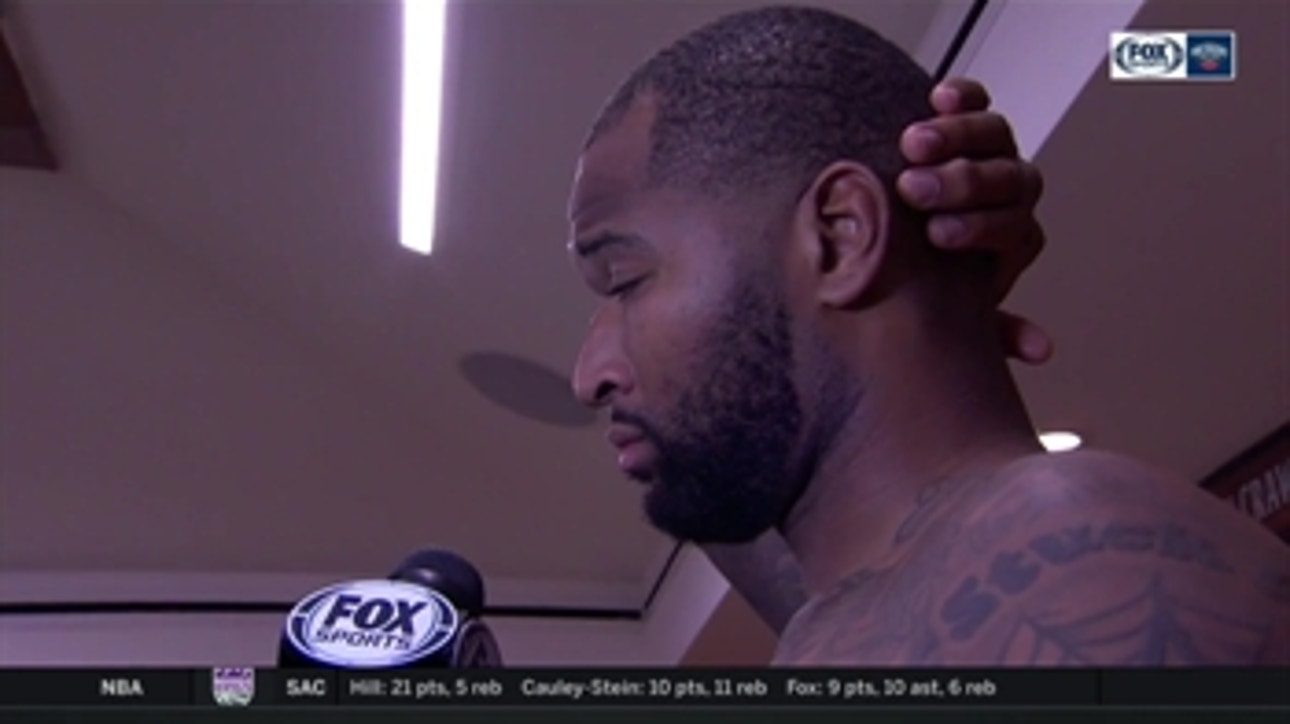 DeMarcus Cousins on tough loss to Golden State