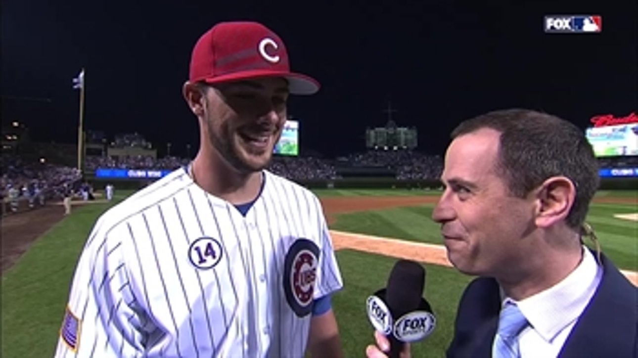 Kris Bryant on hitting grand slam on 4th of July