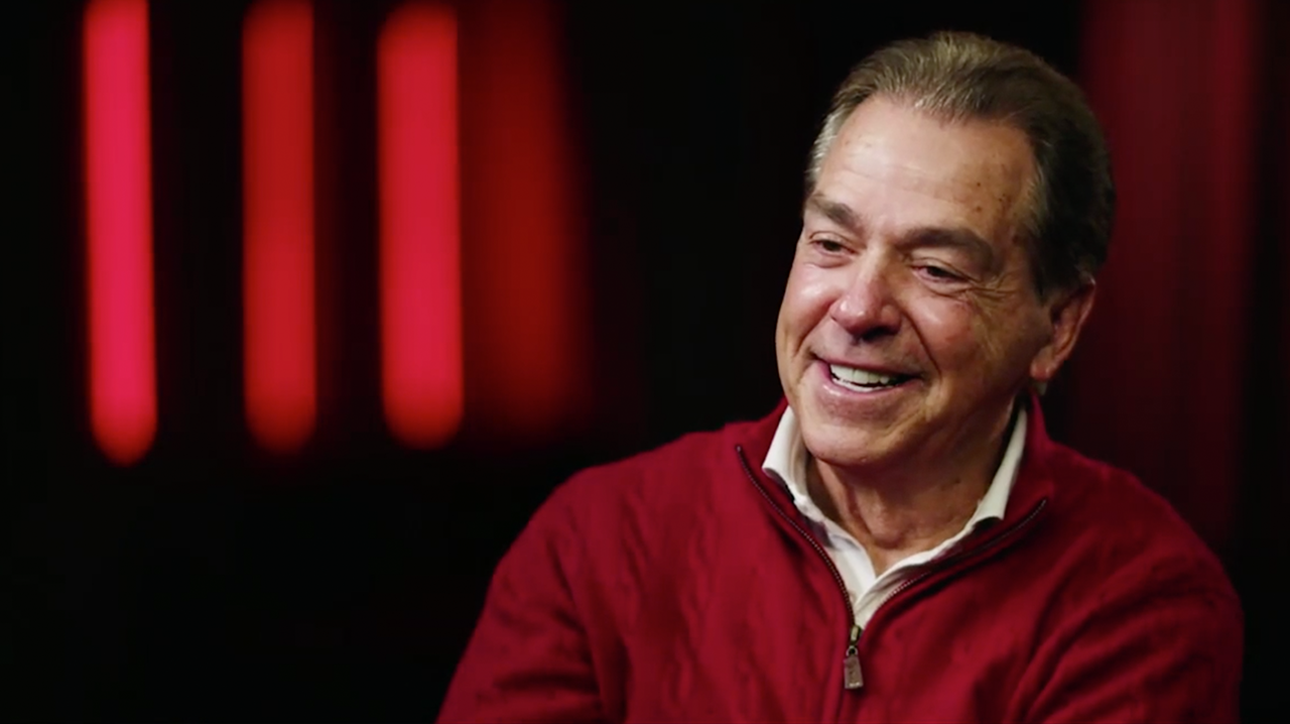'There's a little space for joy' — Nick Saban on his coaching journey at Alabama