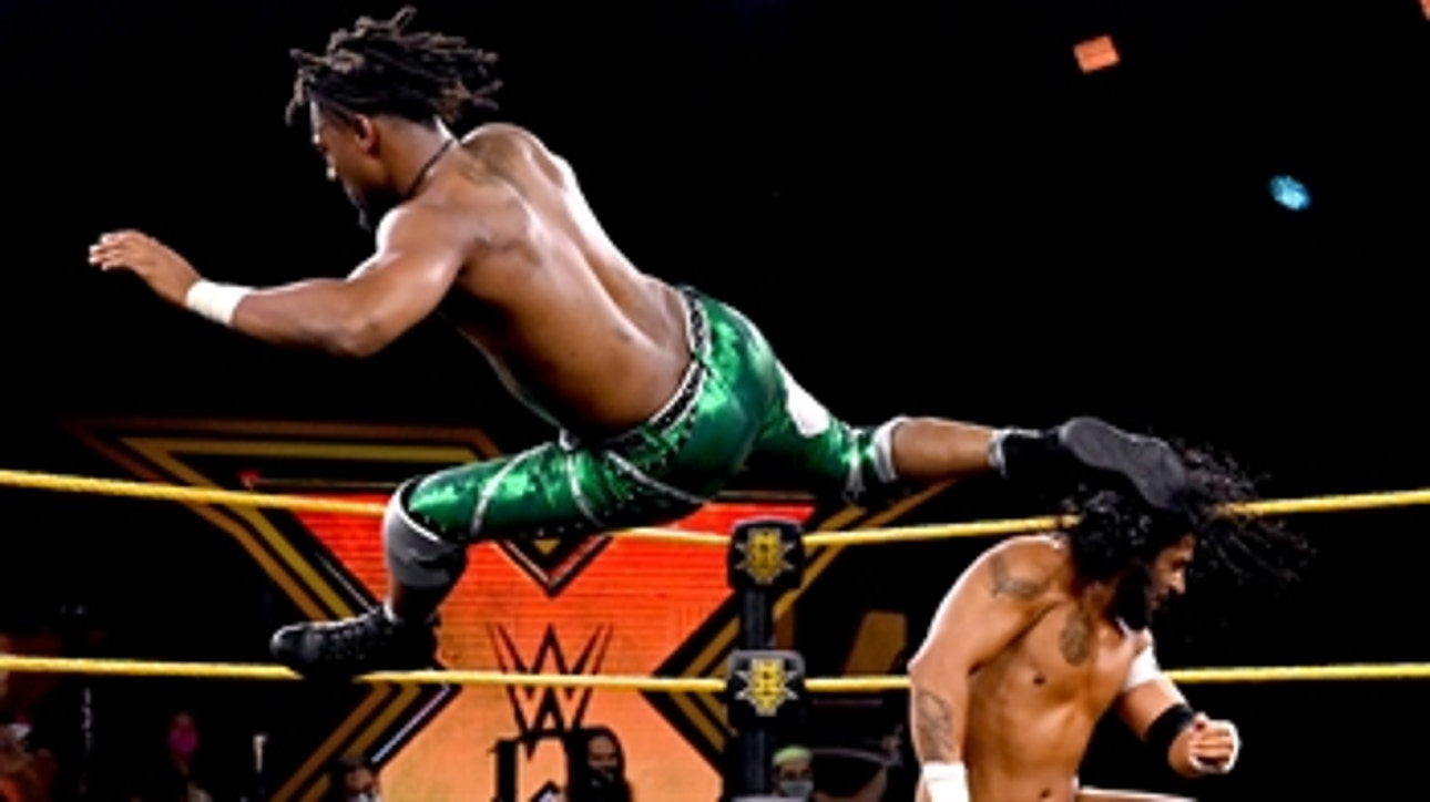 Santos Escobar vs. Isaiah "Swerve" Scott - NXT Cruiserweight Title Match: WWE NXT, Aug. 26, 2020