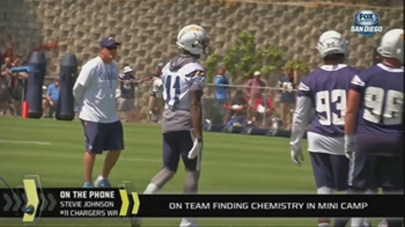 Stevie Johnson talks Chargers minicamp, Philip Rivers and Joey Bosa