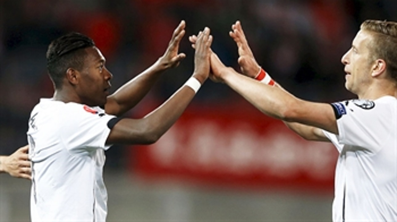 Alaba's exquisite penalty strike puts Austria in front of Sweden - Euro 2016 Qualifiers Highlights