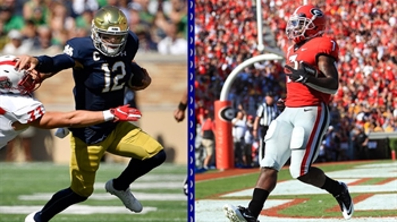No. 7 Notre Dame vs. No. 3 Georgia | Big Noon Kickoff crew on what will decide the winner