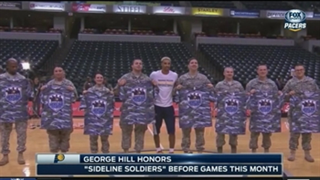 George Hill's Sideline Soldiers program
