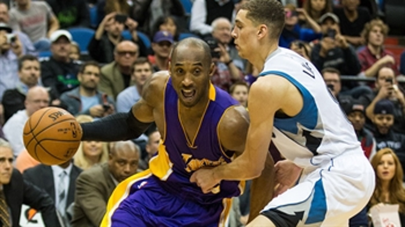 Wolves lose to Lakers as Bryant passes Jordan
