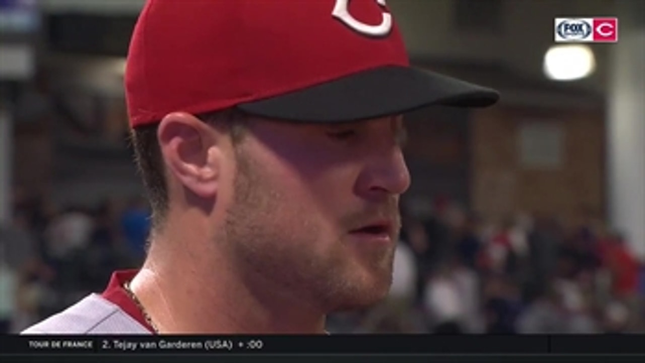 Scott Schebler goes 4-5 and hit the game-winning home run