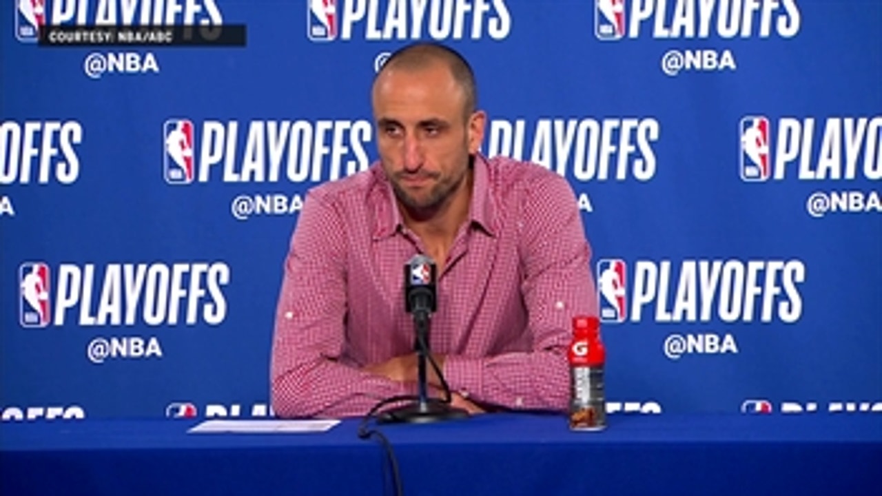 Manu Ginobili, Spurs looking to Game 2 against Warriors