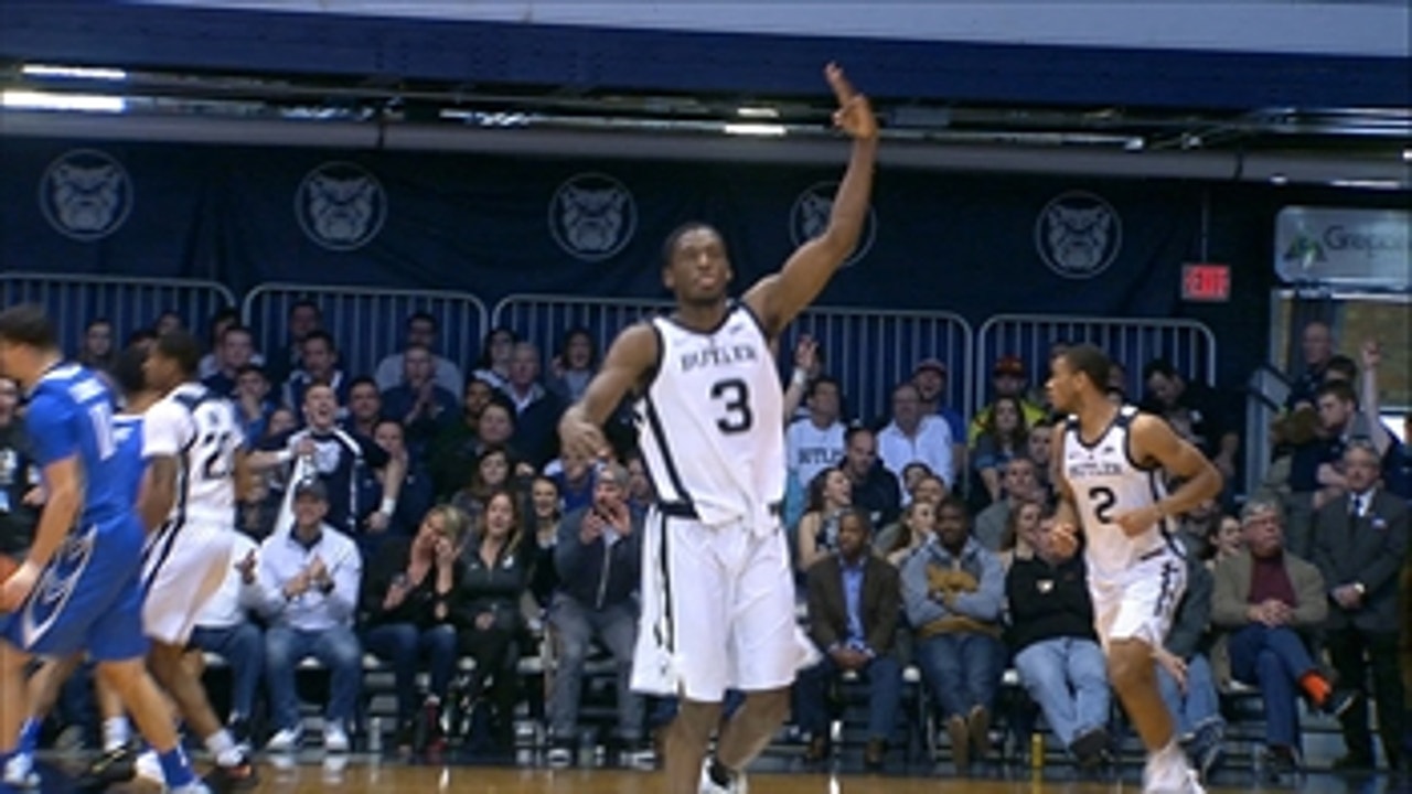 Butler's Kamar Baldwin scores a season-high 28 points against Creighton