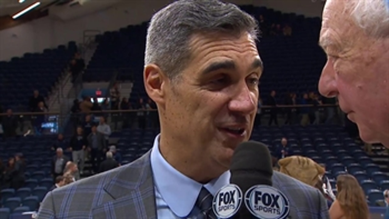 Jay Wright on Villanova's OT victory over DePaul: 'You get a win in our league, it's a good win'