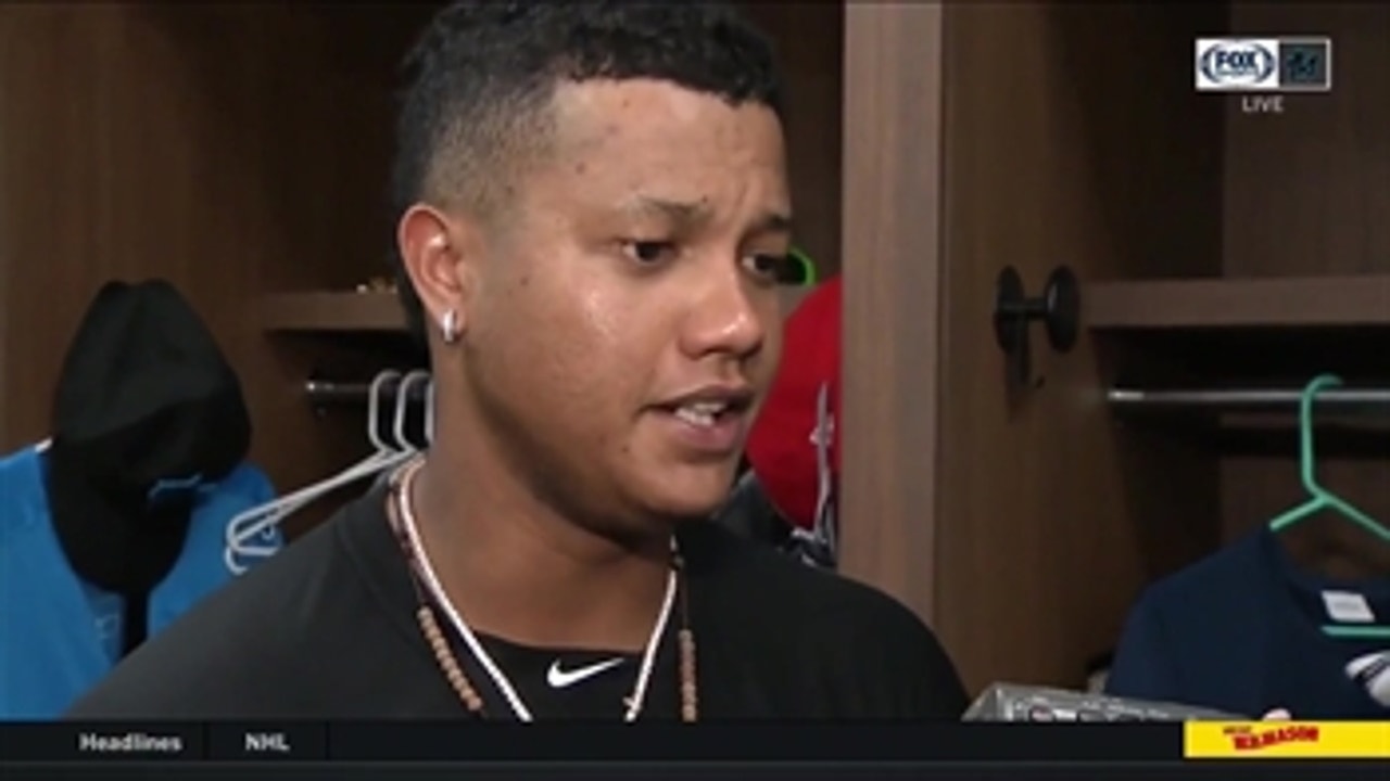 Starlin Castro recaps 3-hit day that helped power Marlins over Braves