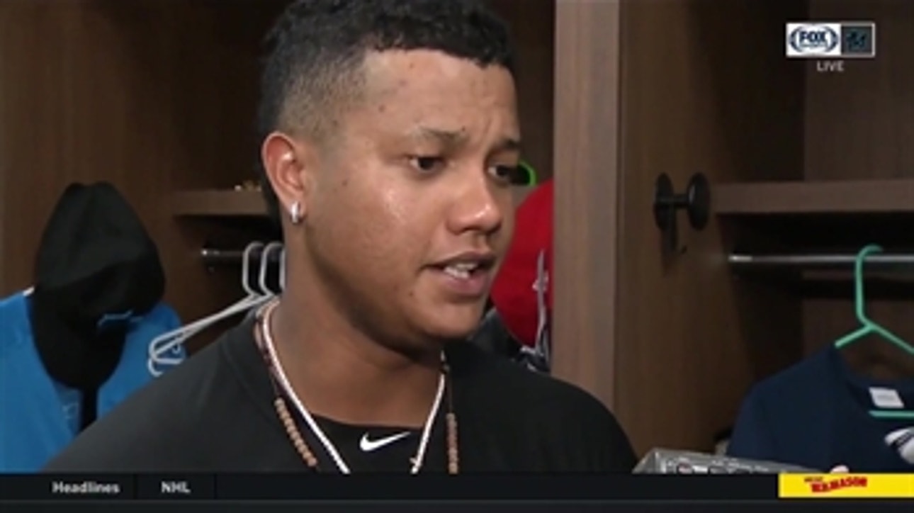 Starlin Castro recaps 3-hit day that helped power Marlins over Braves