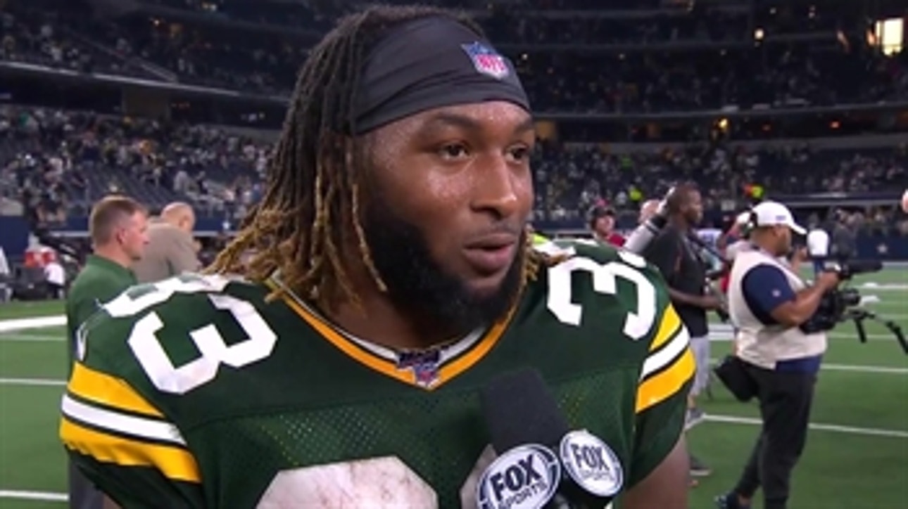 Aaron Jones: 'we wanted to make a statement'