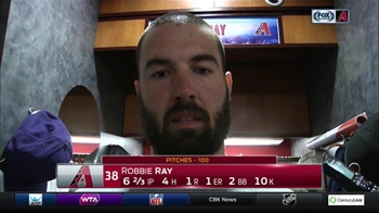 Robbie Ray: Everything was working really well for me