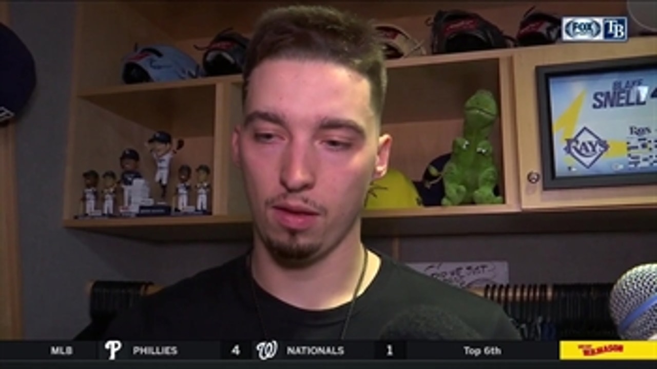 Blake Snell on his performance since returning from the DL