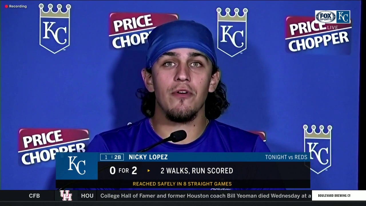 Lopez after Royals win five of last six: 'Hopefully we keep this momentum rolling'
