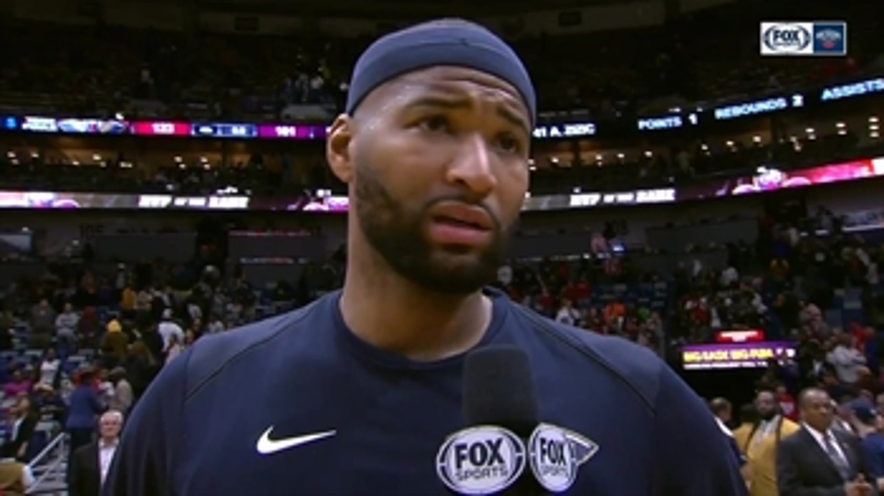 DeMarcus Cousins: 'Did it the right way tonight'