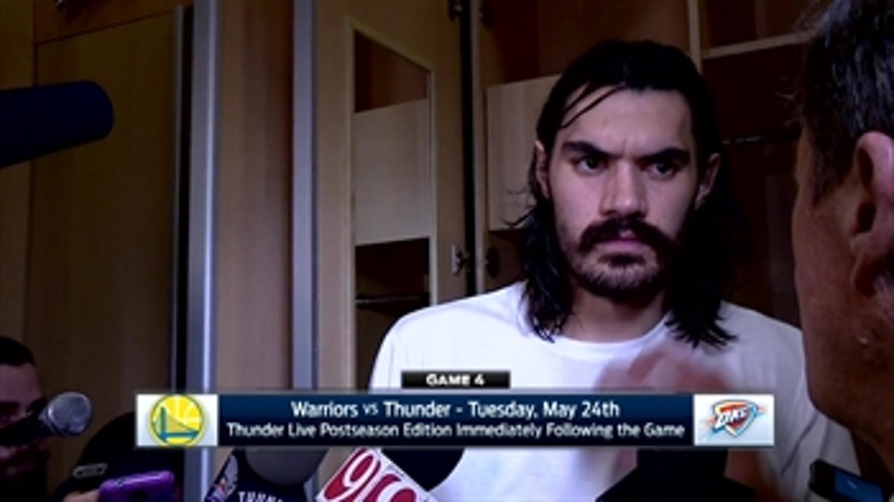 Steven Adams on 'altercation' in Game 3 win over Warriors