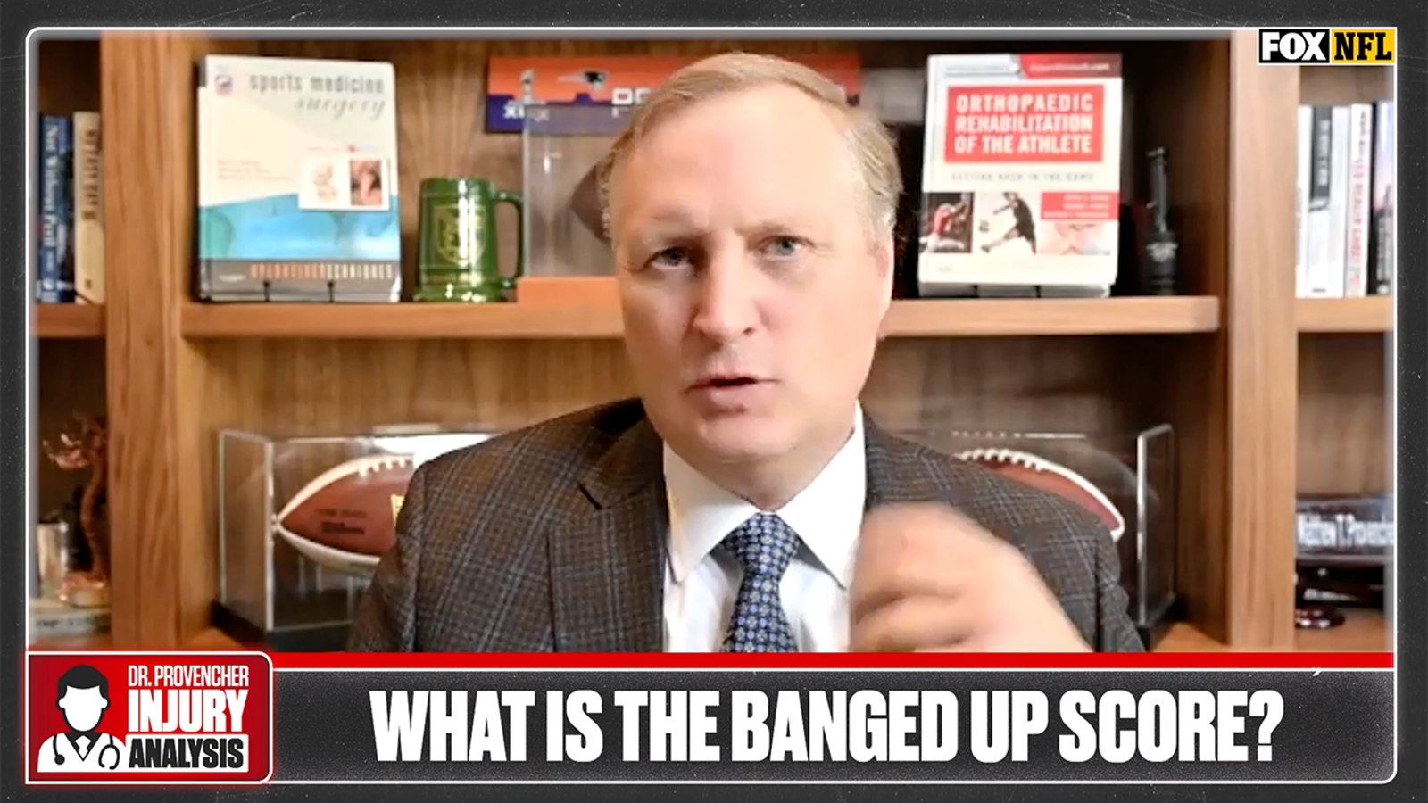 Dr. Matt Provencher explains his "Banged Up Score"